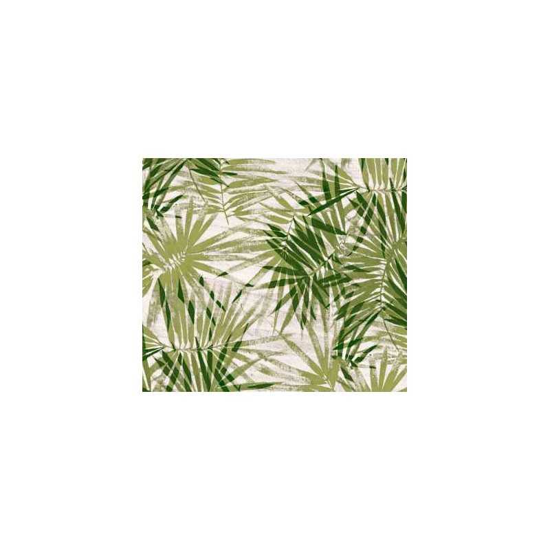 Toile cirée rectangulaire pvc antitâche Welcome to the jungle, l.140 x  L.200 cm